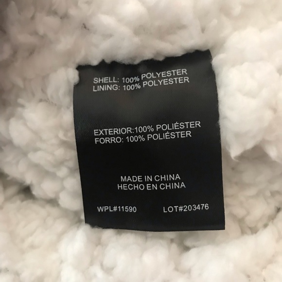 🆕 Weatherproof Sherpa Lined Fleece Hoodie Jacket - Picture 7 of 9